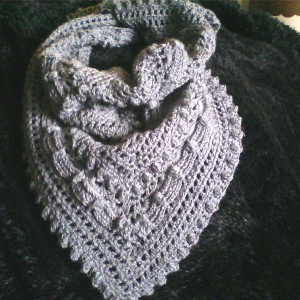 VINTAGE LACE COWL....one size...doubles as a shawl